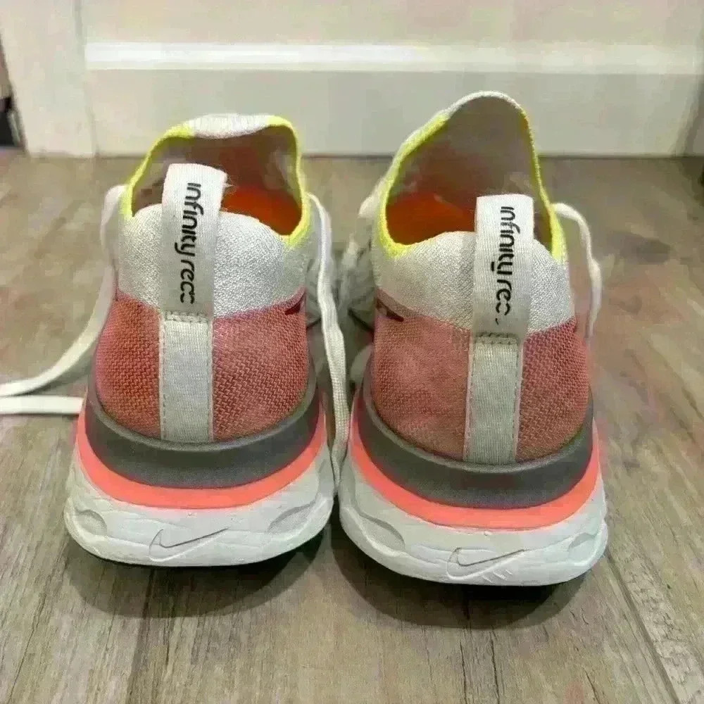 Nike React Infinity Run Pink Blast 2019 Running Shoes CD4372-004 Women's Size 9 - Picture 5 of 9